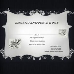 Emmano knippen @ home logo
