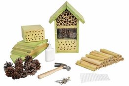 Insectenhotel maken op Kinderboerderij De Baak