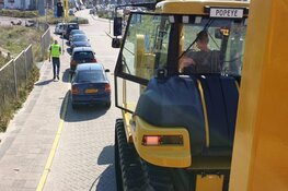 Auto's weggesleept na blokkeren KNRM in Wijk aan Zee: "Het zou duidelijk moeten zijn"