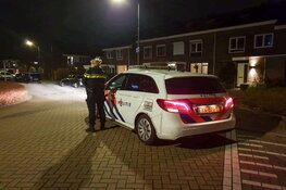 Politiehelikopter zoekt boven Beverwijk naar in vijver gevallen 'inbreker'