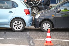 Kop-staartaanrijding op Laan der Nederlanden