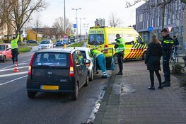 Kop-staartaanrijding op Laan der Nederlanden