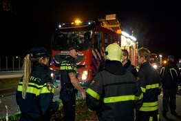 Autobrand in Beverwijk