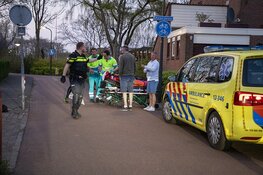 Fietser gewond na botsing tegen paal in Beverwijk