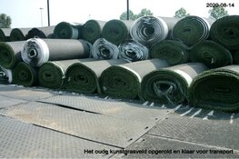 Renovatie hoofdveld BVV De Kennemers is in volle gang