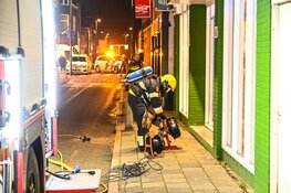 Brand in werkplaats van scootershop in Beverwijk