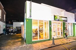 Brand in werkplaats van scootershop in Beverwijk