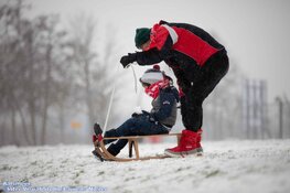 Winterse zondag in beeld