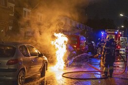 Weer autobrand in Beverwijk, dit keer Rijvordtlaan