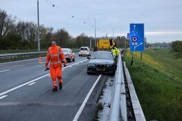 Automobiliste aangehouden na slippartij vlak voor Velsertunnel