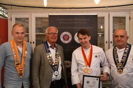 Sander de Vette wint kookwedstrijd Jeunes Chefs Rôtisseurs