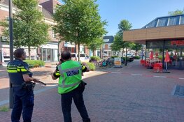 EOD maakt explosief onschadelijk bij Beverwijks winkelpand