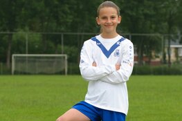 Elin Kuijpers wordt later profvoetballer, of politieagent!