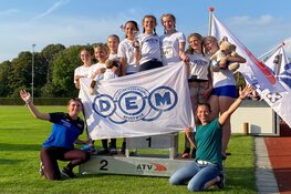 DEM meisjes succesvol in de C en D finale van de competitie