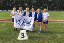 DEM meisjes succesvol in de C en D finale van de competitie