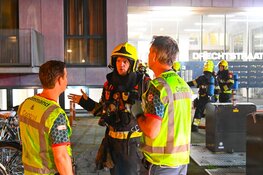 Veel rook en schade bij brand in appartement Drechtstraat Beverwijk