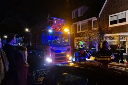Brand in dak van woning Beverwijk