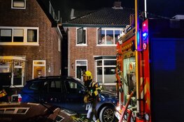 Brand in dak van woning Beverwijk