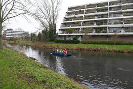Politieonderzoek in vijver langs Plesmanweg Beverwijk