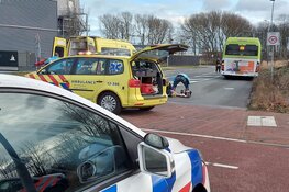 Ongeluk met lijnbus in Beverwijk