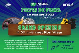 Tennisvereniging DEM: Officiële Opening Padelbanen