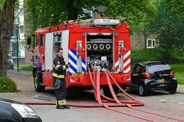 Veel schade bij woningbrand in Beverwijk
