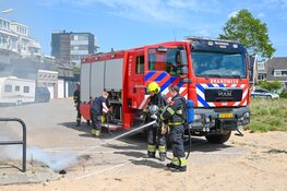 Buitenbrandje in Beverwijk snel onder controle