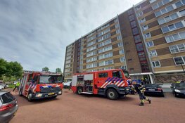Brand in flatgebouw te Beverwijk