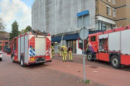 Brand in trappenhuis flat Beverwijk