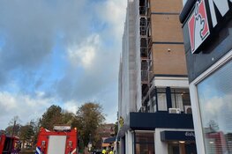 Brand in trappenhuis flat Beverwijk