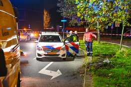 Auto gaat er vandoor na stopteken en crasht in Beverwijk