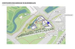 Kleurrijke bloemen maken contouren van Ankie&#39;s Hoeve zichtbaar