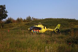 Auto te water in Beverwijk