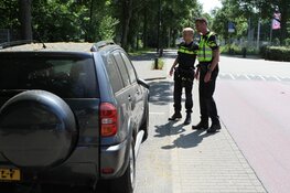 Fietser valt tijdens "sleepie" in Beverwijk