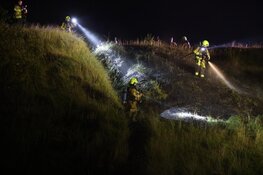 Brand in duinen bij Wijk Aan Zee