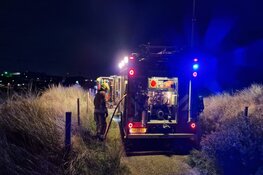 Brand in duinen bij Wijk Aan Zee