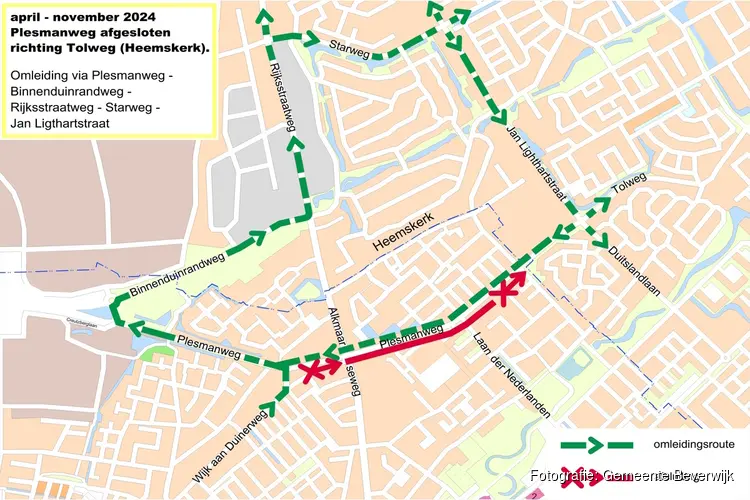 Groot onderhoud aan Plesmanweg in 2024