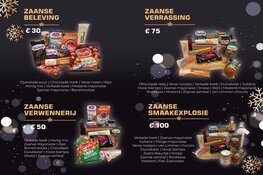 Van een fles met eigen etiket tot volledig kerstpakket. Maak een afspraak voor een pakket van A tot Z