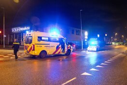 Scooterrijder komt met de schrik vrij na aanrijding in Beverwijk