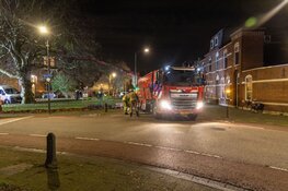 Brand in dak appartemenetencomplex Beverwijk, tijdelijke ontruiming