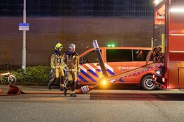Brand in bedrijfspand aan Biesland in Beverwijk