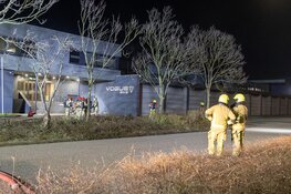 Brand in bedrijfspand aan Biesland in Beverwijk
