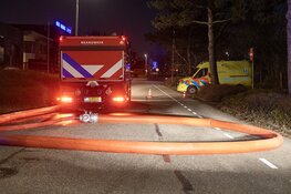 Brand in bedrijfspand aan Biesland in Beverwijk