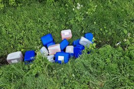Op meerdere locaties langs N246 drugsafval aangetroffen