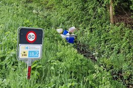 Op meerdere locaties langs N246 drugsafval aangetroffen