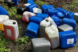 Op meerdere locaties langs N246 drugsafval aangetroffen