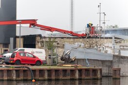 Flinke brand in loods te Beverwijk