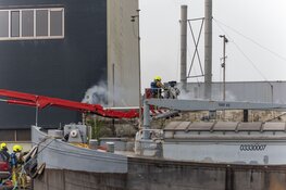 Flinke brand in loods te Beverwijk