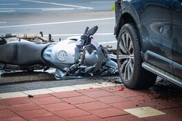 Motorrijder gewond bij ongeluk in Beverwijk