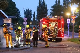 Scooter door brand verwoest in Beverwijk